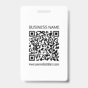Badge Créer un code QR d'entreprise instantanément et av