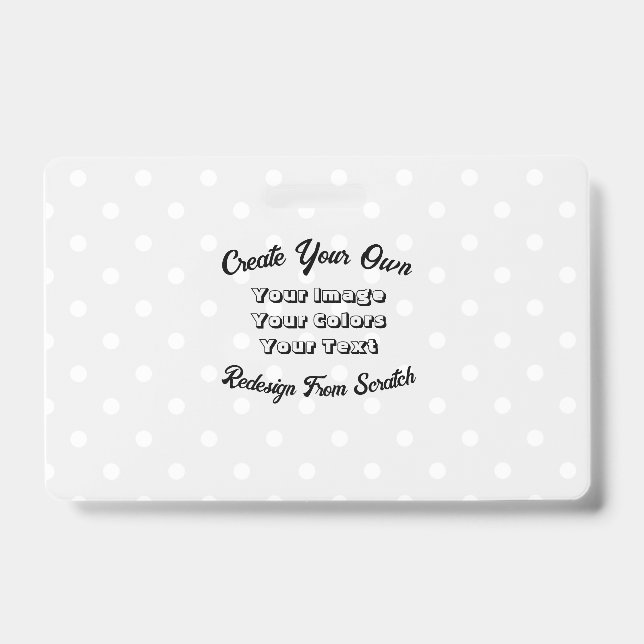 Badge Créez votre propre (Front)