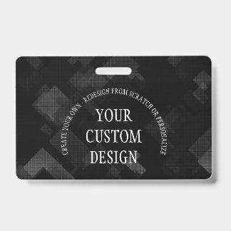 Badge Créez votre propre conception personnalisée