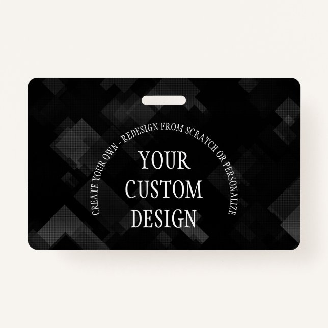 Badge Créez votre propre conception personnalisée (Devant)