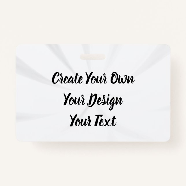 Badge Créez votre propre personnalisation (Devant)