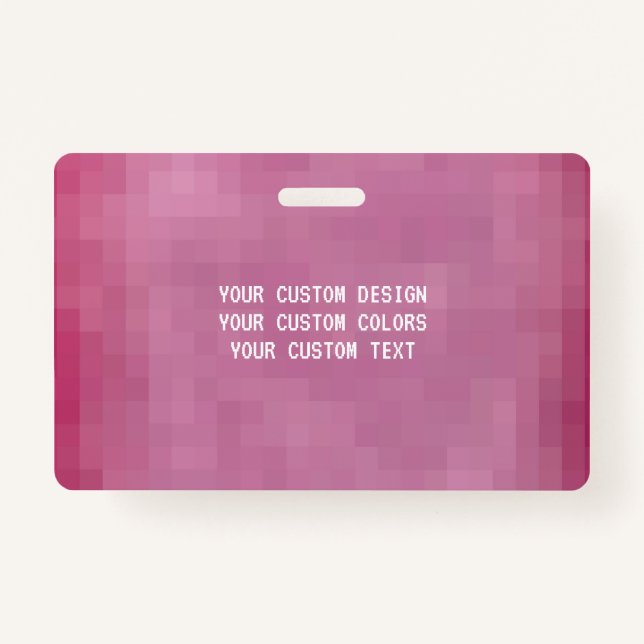 Badge Créez votre propre personnalisation (Devant)