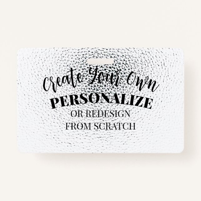 Badge Créez votre propre personnalisation (Devant)