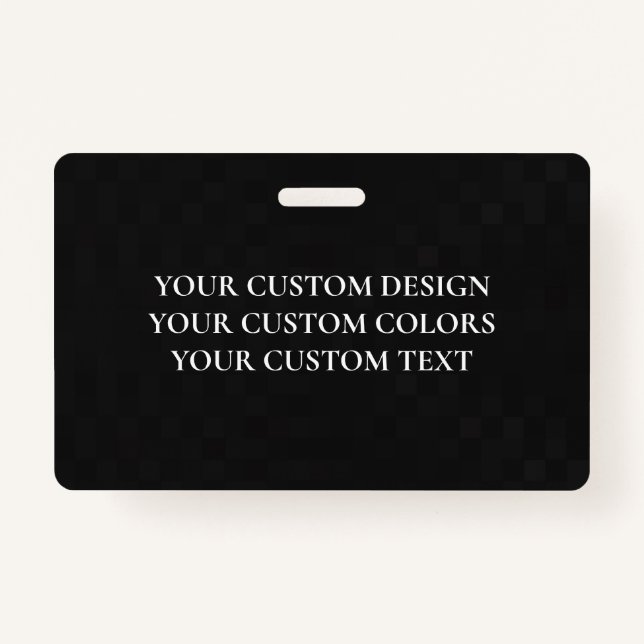 Badge Créez votre propre personnalisation (Devant)