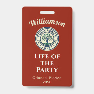 Badge Créez votre propre prix du meilleur anniversaire d
