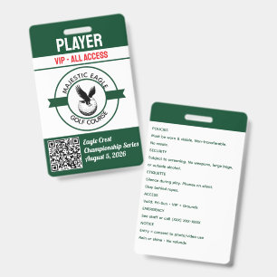 Badge Créez Votre Propre Tournoi de Golf sur Mesure