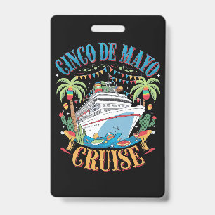 Badge Croisière Cinco De Mayo Mexique Bateau Mexicain Fê