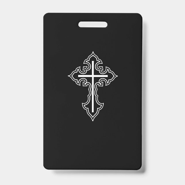 Badge croix chrétienne (Avant)