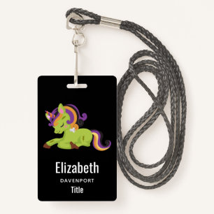 Badge Cute Frankenstein