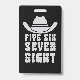 Badge Danceline Five Six Seven Eight