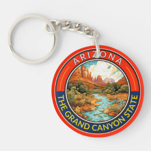 Badge d'art de voyage en Arizona