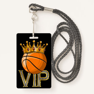Badge de basket-ball VIP
