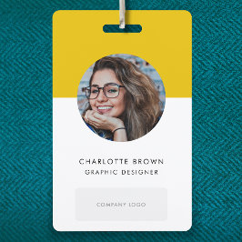 Badge de carte d'identité | Badges photo nominatif
