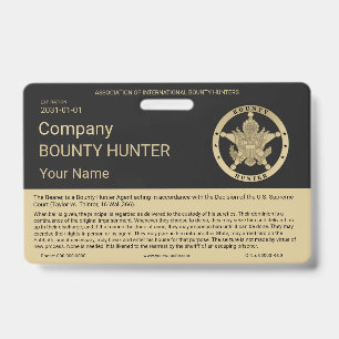 Badge de chasseur de primes