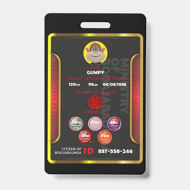 Badge de citoyen  (Avant)