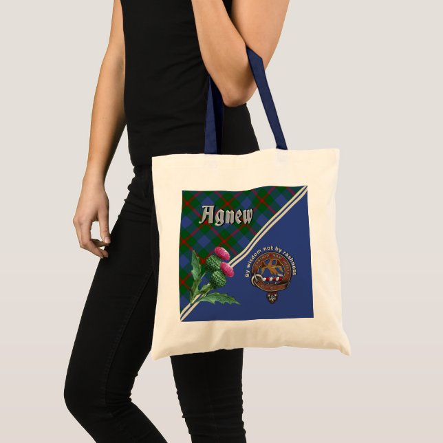 Badge de clan Agnew et Sac fourre-tout de taran (Devant (produit))