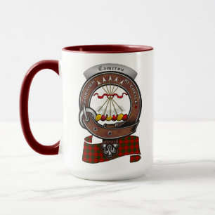 Badge de clan Cameron Combo 15oz Mug