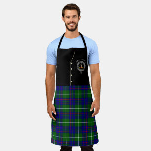 Badge de clan MacIntyre et tablier de tir Tartan