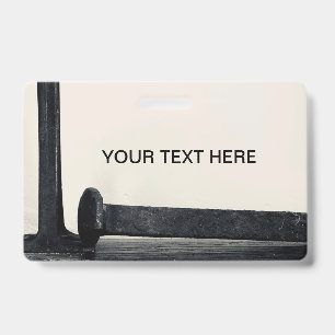 Badge de la collection industrielle artistique