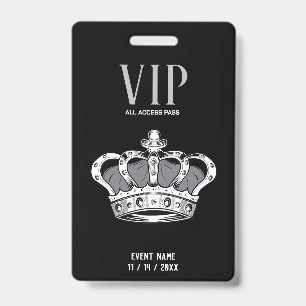 Badge de la Couronne VIP
