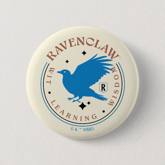 Badge de la Fierté de la maison d'aigle bleu RAVEN (Devant)