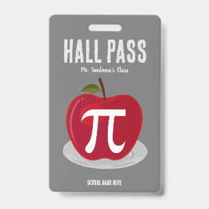 Badge de laissez-passer Apple Pie