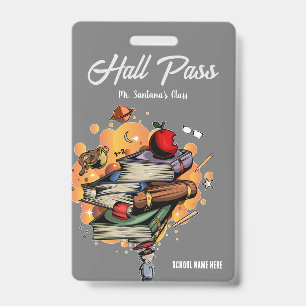 Badge de laissez-passer intelligent de livre