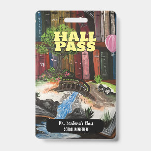 Badge de laissez-passer pour la salle d'expérience