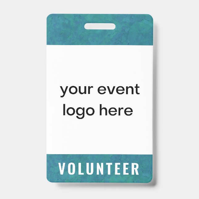 Badge de l'événement pour le personnel bénévole sa (Avant)