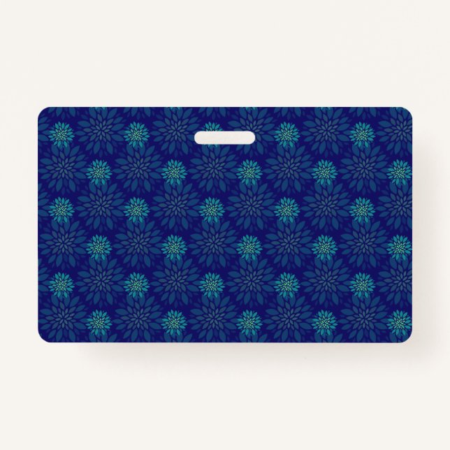 Badge de motif floral (Devant)