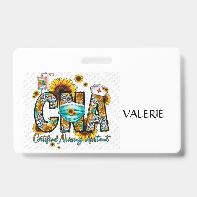 Badge de nom CNA (Avant)