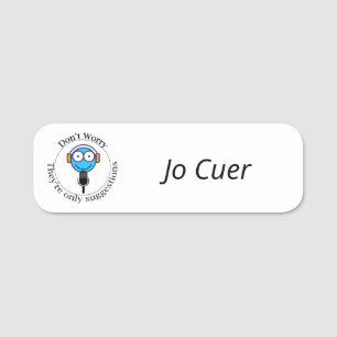 Badge de nom Cuer (Ce ne sont que des suggestions)