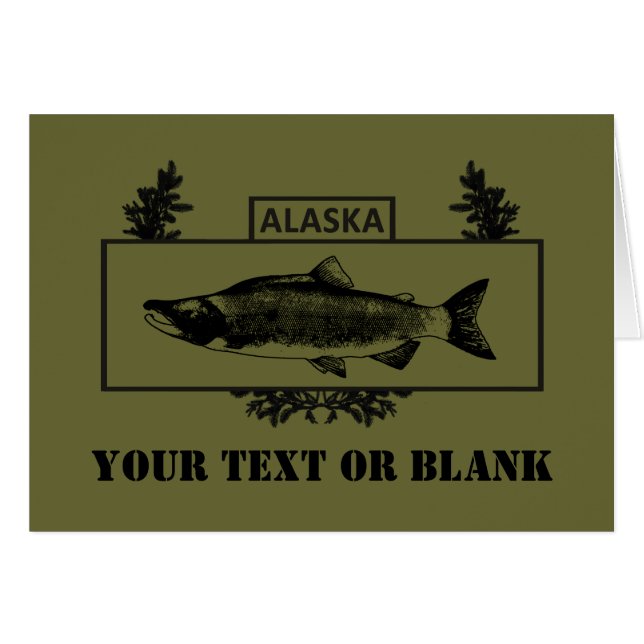 Badge de pêcheur de combat de l'Alaska (Devant horizontal)