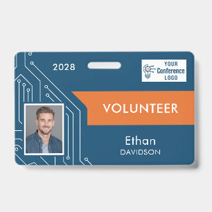 Badge de photo d'identification personnalisé pour