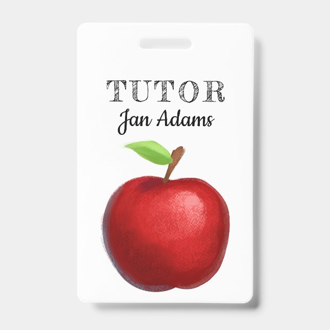 Badge de professeur tuteur (Avant)