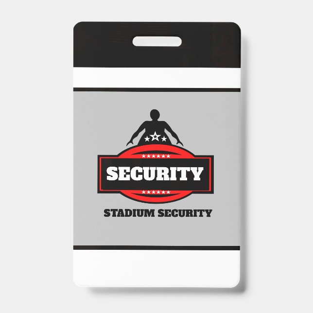 Badge de sécurité du stade  (Avant)