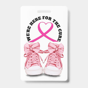 Badge de sensibilisation au cancer - voir verso