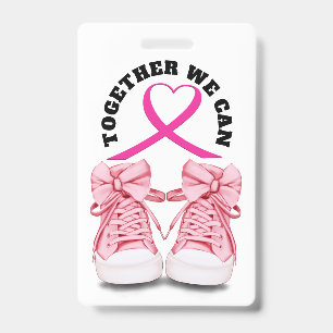 Badge de sensibilisation au cancer - voir verso