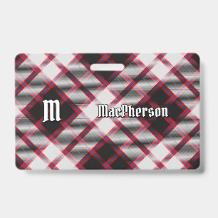 Badge de tartan de chasse du clan MacPherson