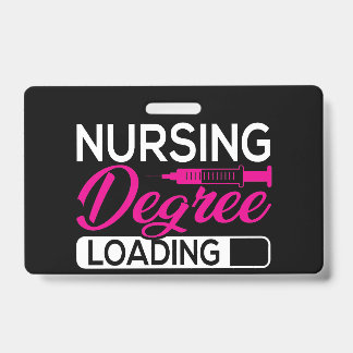 Badge Degré de soins infirmiers Chargement future infirm
