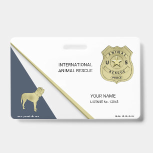 Badge Délivrance animale