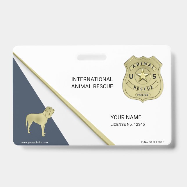 Badge Délivrance animale (Avant)