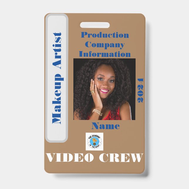 Badge d'équipage vidéo (Avant)