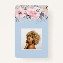 Badge Design Propre Jolie Fille Rose Papier à lettres fl