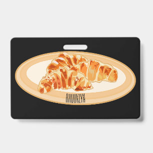 Badge Dessin du Croissant