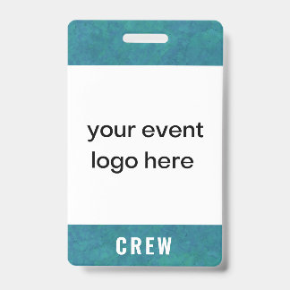 Badge d'événement pour le personnel d'équipage Sar