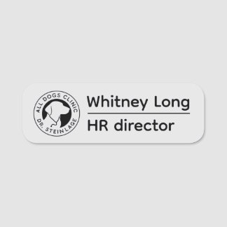 Badge d'identification