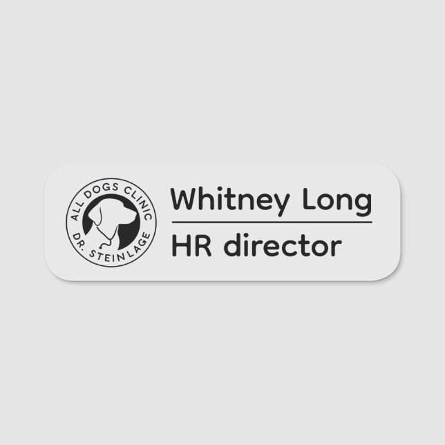 Badge d'identification (Devant)