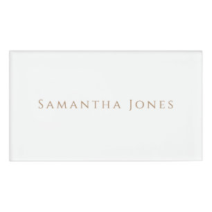 BADGE D'IDENTIFICATION 