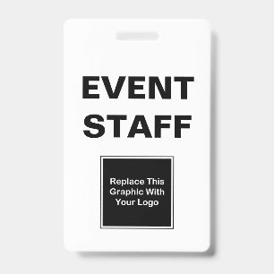 Badge d'identification à deux images pour le perso